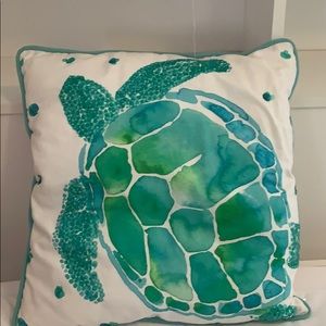 Turtle pillow pottery barn teen